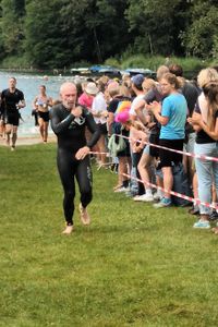 ASG Pedro Leischwitz nach dem Schwimmen